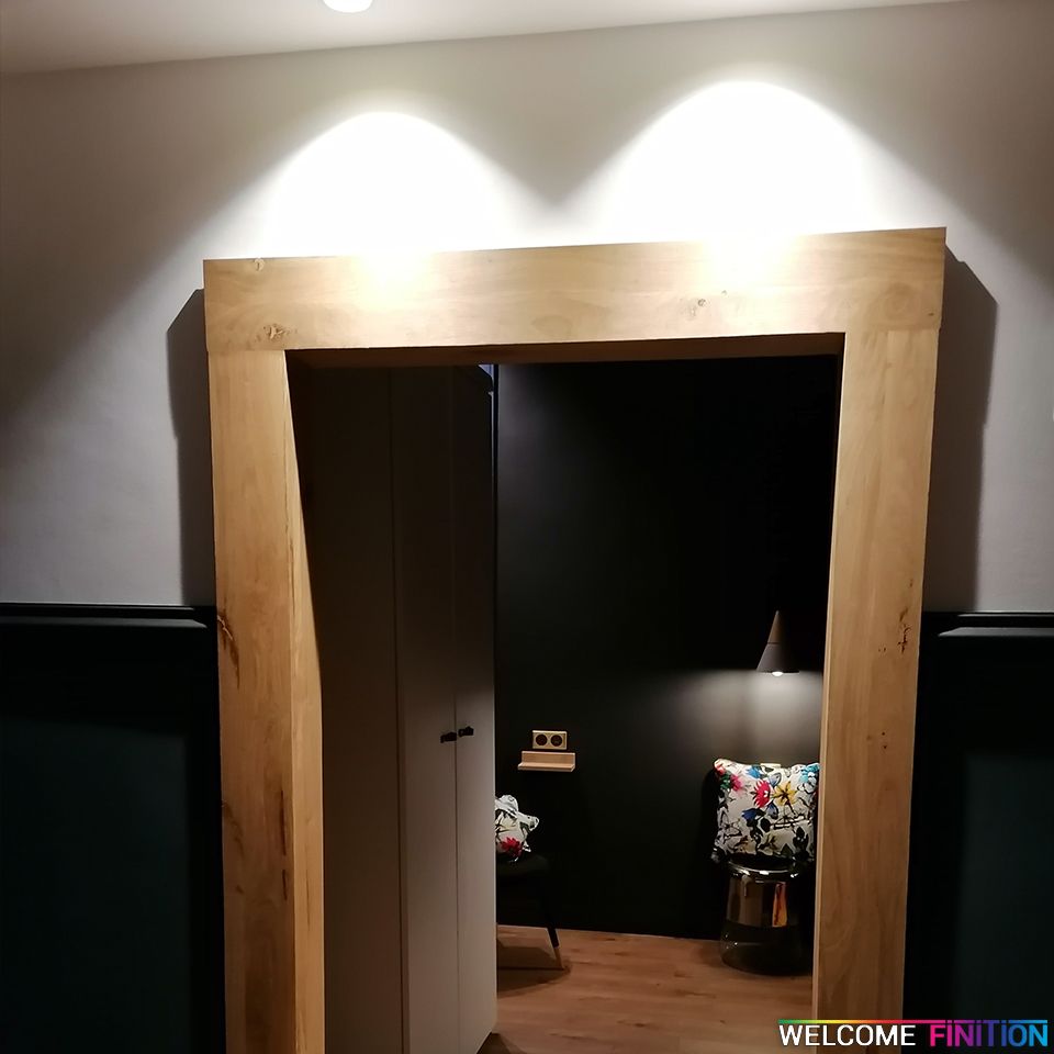 Sol posé dans un couloir rénové par Welcome Finition